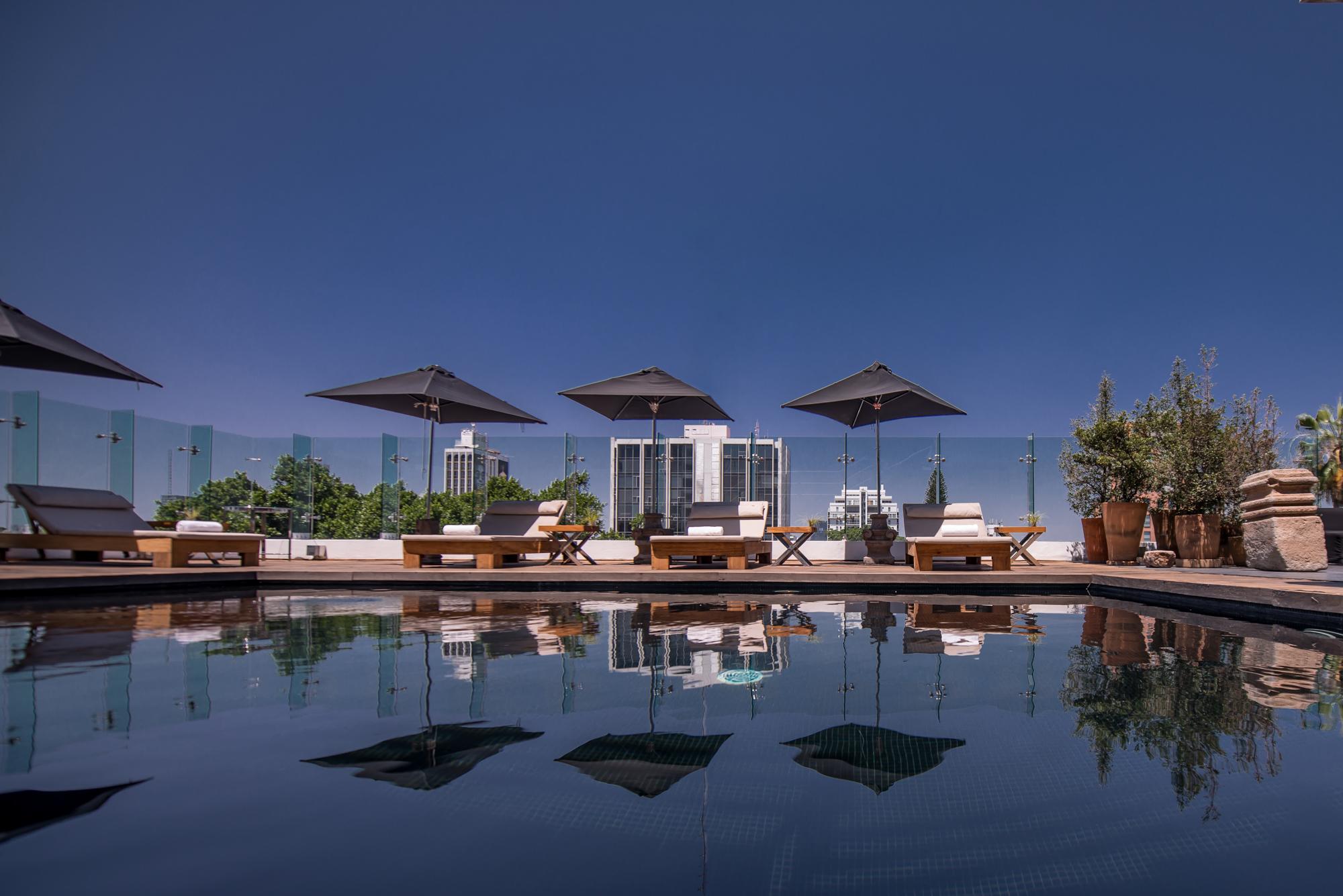 Demetria Hotel Guadalajara Eksteriør bilde